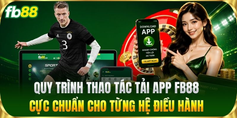 Tải App 2 Quy trình thao tác Tải App FB88 cực chuẩn cho từng hệ điều hành