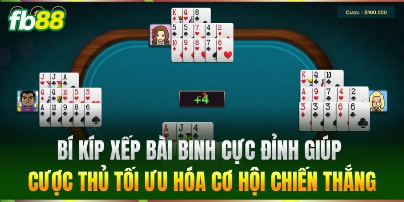Bài Binh FB88 - Mẹo Xếp Chi Thắng Lớn Từ Cao Thủ Cực Dễ 3 Bí kíp xếp Bài Binh cực đỉnh giúp cược thủ tối ưu hóa cơ hội chiến thắng