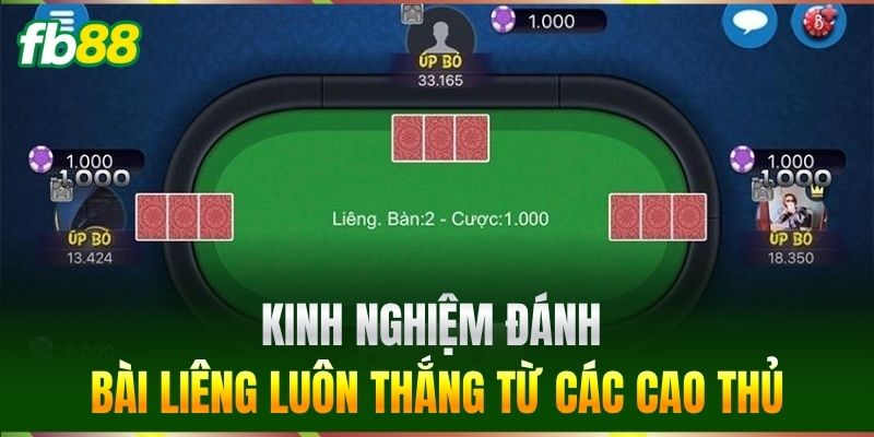 Bài Liêng - Đỉnh Cao Chiến Thuật Cá Cược Dễ Thắng Tại FB88 3 Kinh nghiệm đánh Bài Liêng luôn thắng từ các cao thủ