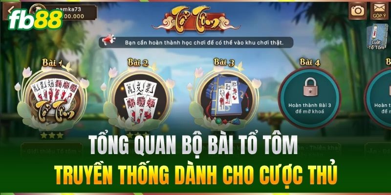 Tổng quan bộ bài Tổ Tôm truyền thống dành cho cược thủ
